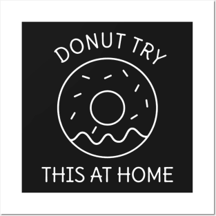 Dessert Donut Funny Pun Posters and Art